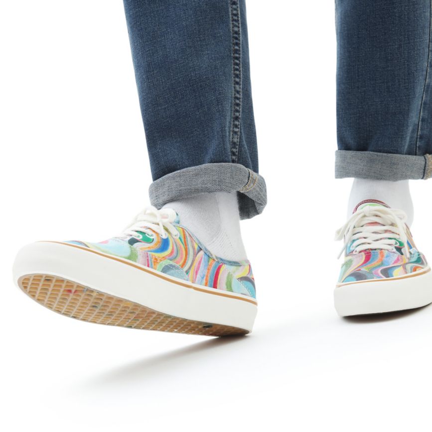 Vans X Chris Johanson Authentic SF Topanky Viacfarebný | VN303P3DD13