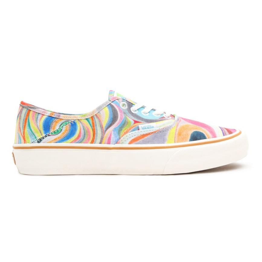 Vans X Chris Johanson Authentic SF Topanky Viacfarebný | VN303P3DD13