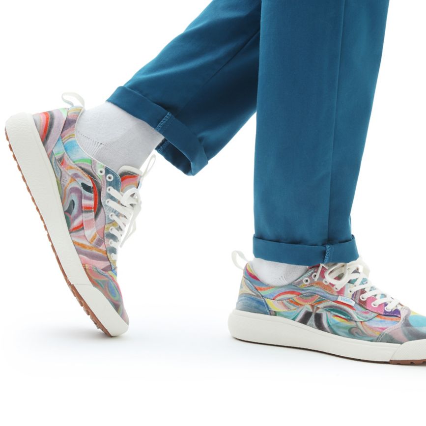 Vans X Chris Johanson UltraRange EXO SE Topanky Biele | VN176N9ZI17