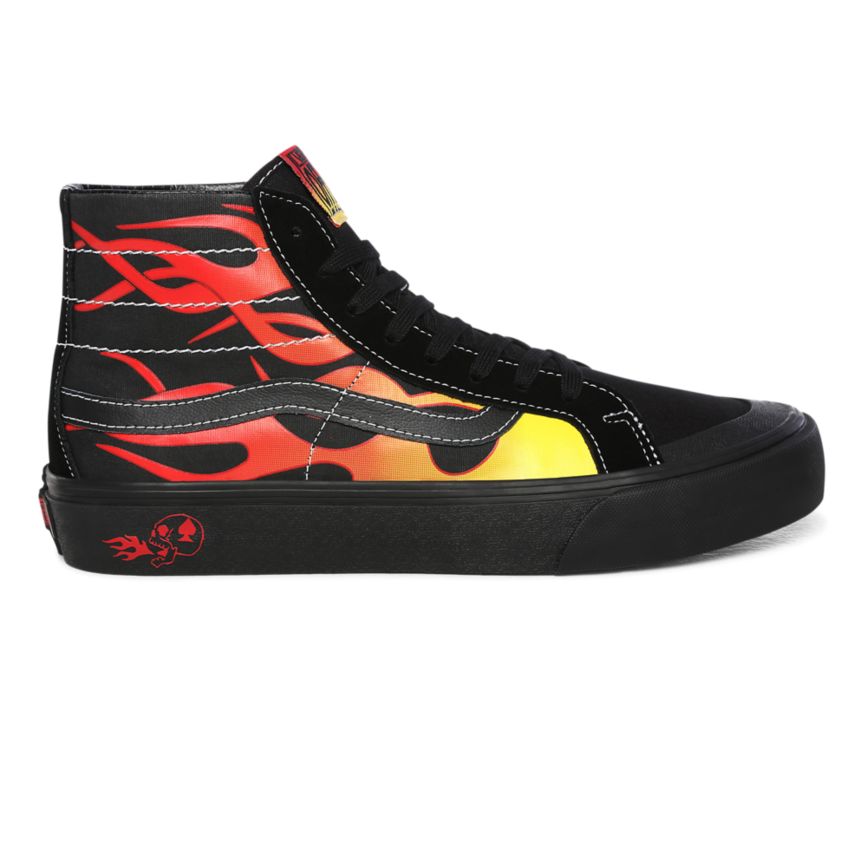 Vans X Drag SK8-Hi 138 Decon SF Topanky Čierne | VN669I9MQ27
