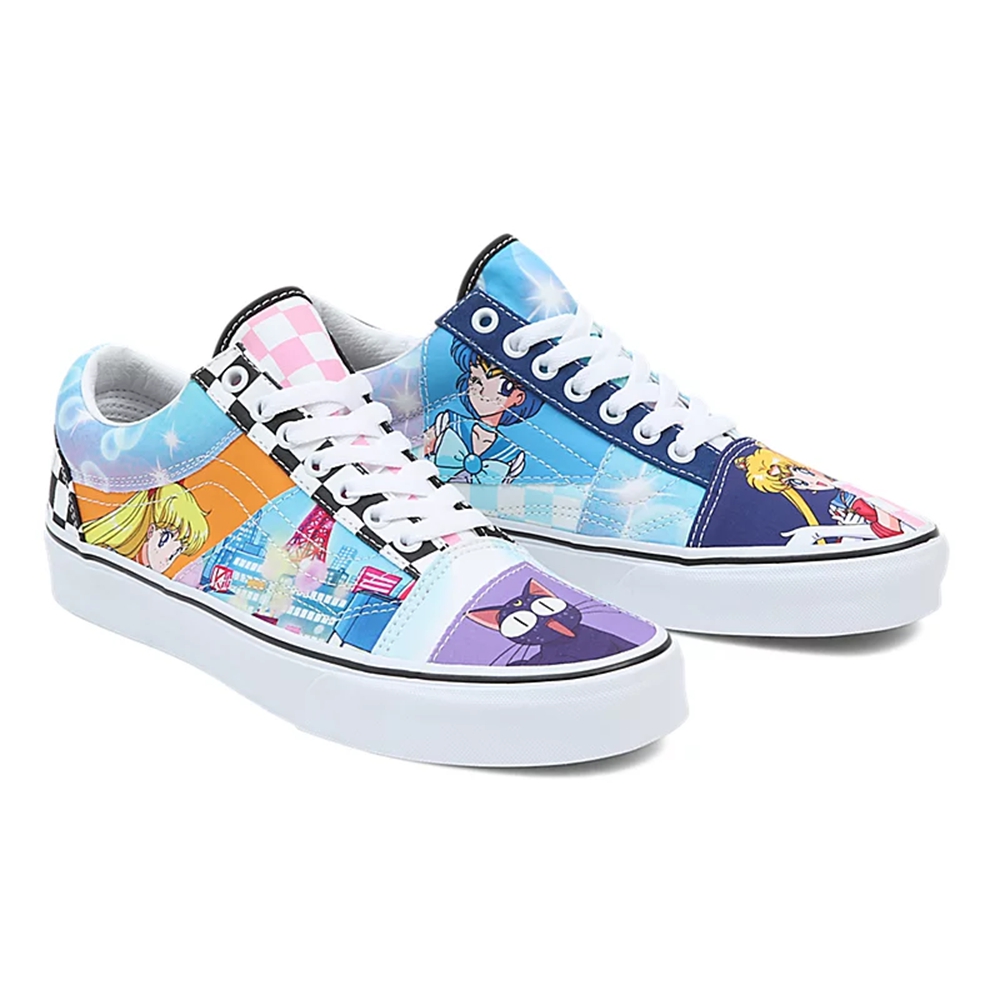 Vans X Pretty Guardian Sailor Moon Old Skool Patchwork Topanky Viacfarebný | VN696G9ZM31