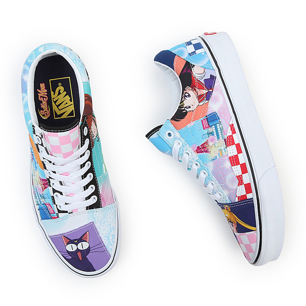 Vans X Pretty Guardian Sailor Moon Old Skool Patchwork Topanky Viacfarebný | VN696G9ZM31