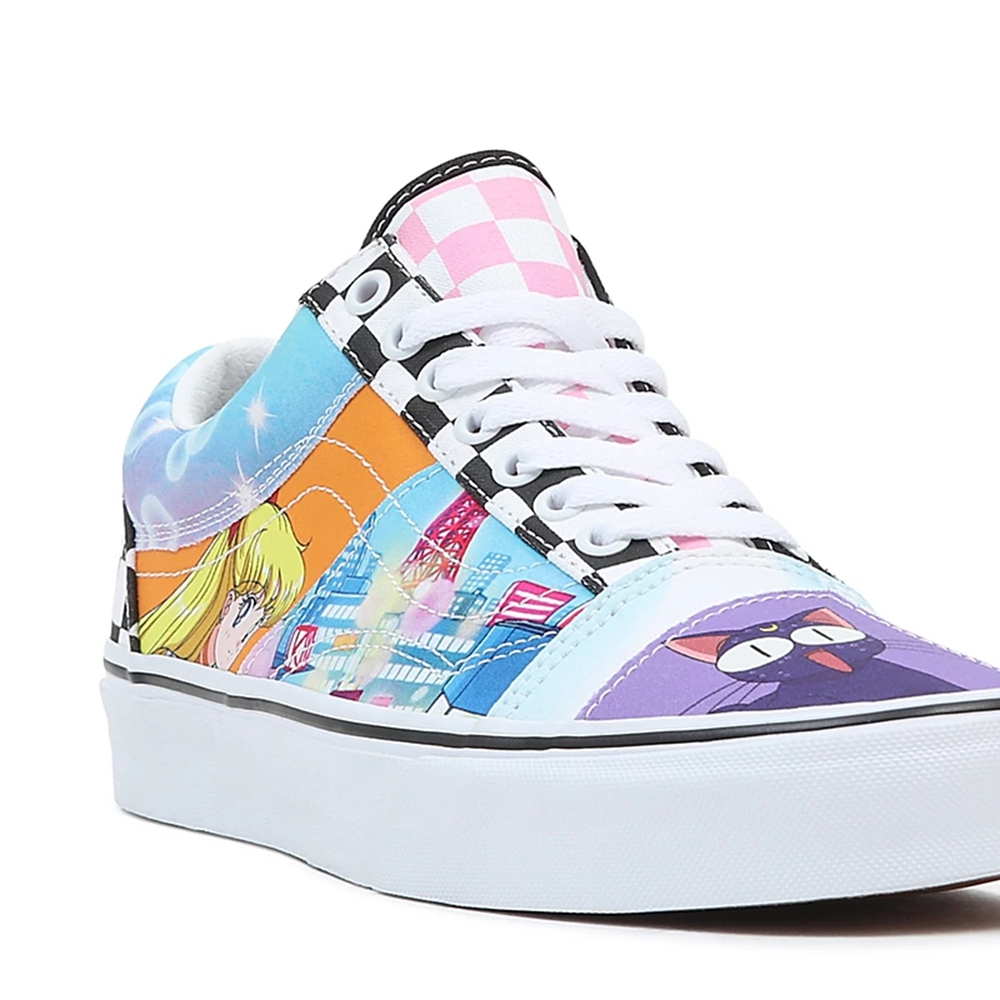 Vans X Pretty Guardian Sailor Moon Old Skool Patchwork Topanky Viacfarebný | VN696G9ZM31