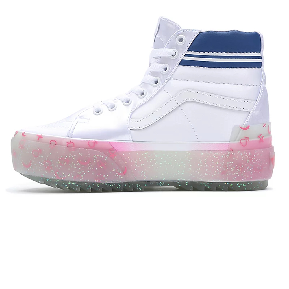 Vans X Pretty Guardian Sailor Moon Sk8-hi Stacked Topanky Biele | VN304O2JO95