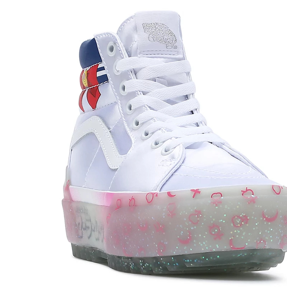 Vans X Pretty Guardian Sailor Moon Sk8-hi Stacked Topanky Biele | VN304O2JO95