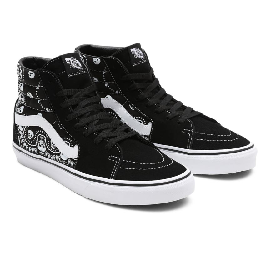 Vans Bandana SK8-Hi Topanky Čierne | VN169N3NK82