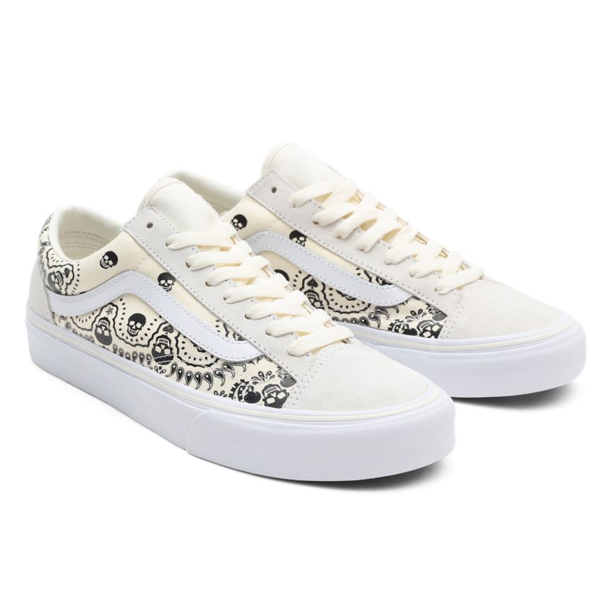 Vans Bandana Štýl 36 Topanky Biele | VN503A2EN12
