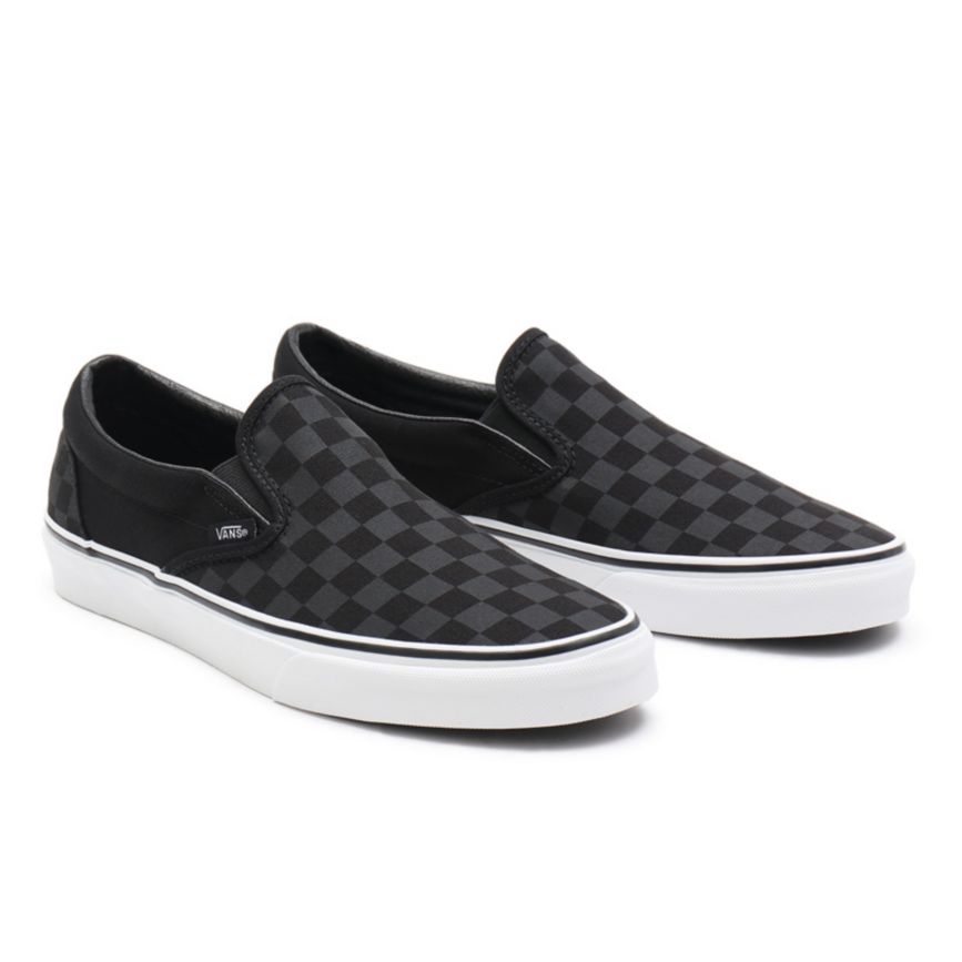 Vans Checkerboard Klasické Slip-On Topanky Čierne | VN688R0HI61