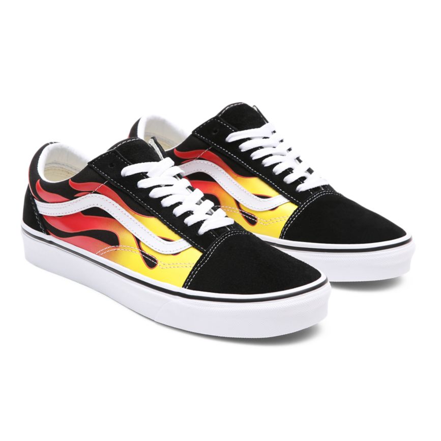Vans Flame Old Skool Topanky Čierne | VN163H9LW55