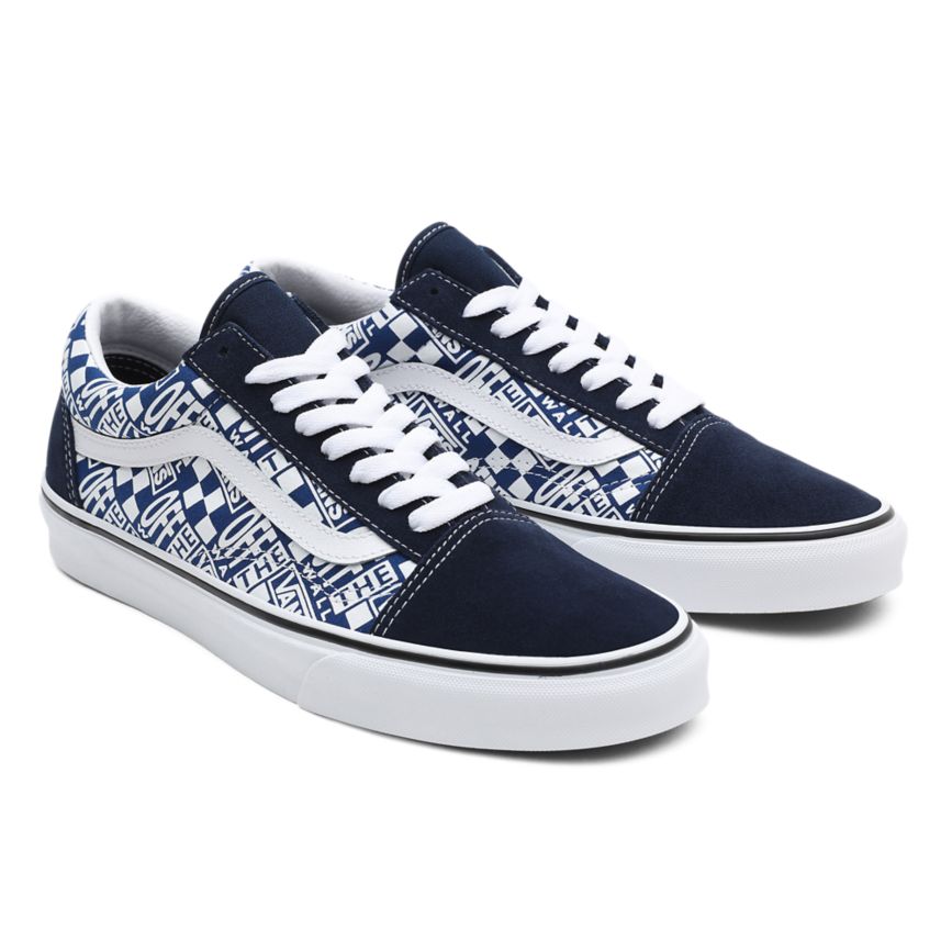 Vans Off The Wall Old Skool Topanky Modre | VN011Y3PP69