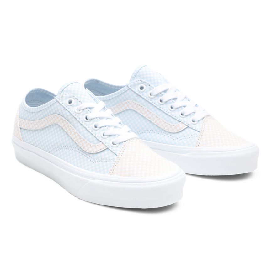 Vans Pastel Checkerboard Old Skool Tapered Topanky Biele | VN333T7DX74
