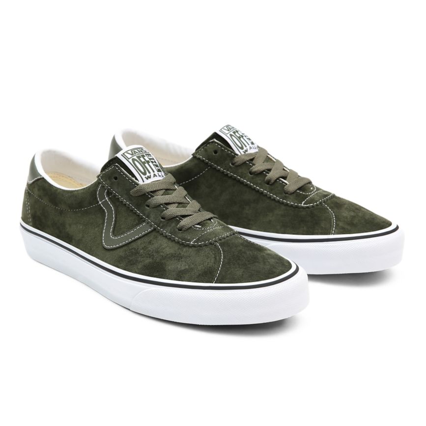 Vans Pig Semisove Športové Topanky Olivovo Zelená | VN443B8IQ23