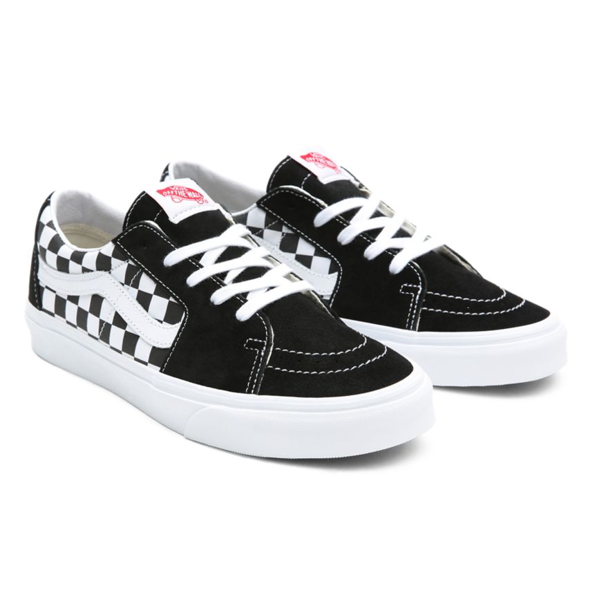 Vans Platene Semisove SK8-Low Topanky Čierne | VN185V4RC93