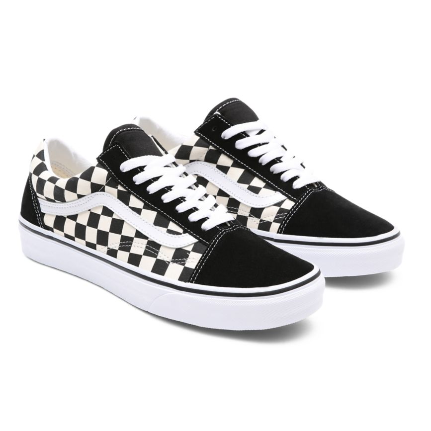 Vans Primary Check Old Skool Topanky Čierne | VN401H7CF66
