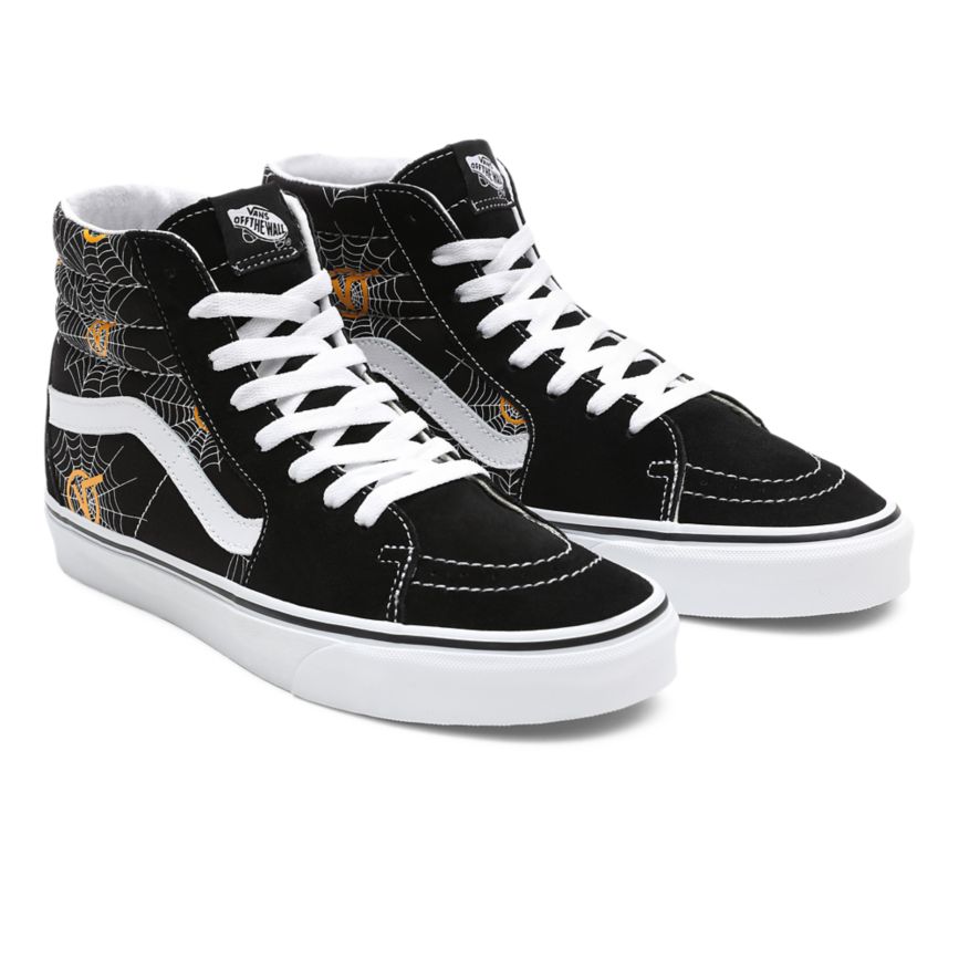 Vans Printed SK8-Hi Topanky Čierne | VN524Z1US86
