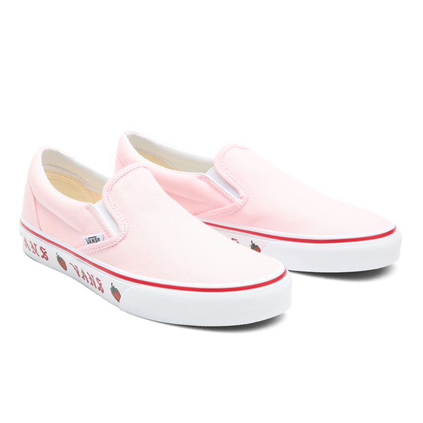 Vans Sidewall Print Klasické Slip-On Topanky Ruzove | VN128M7BX71