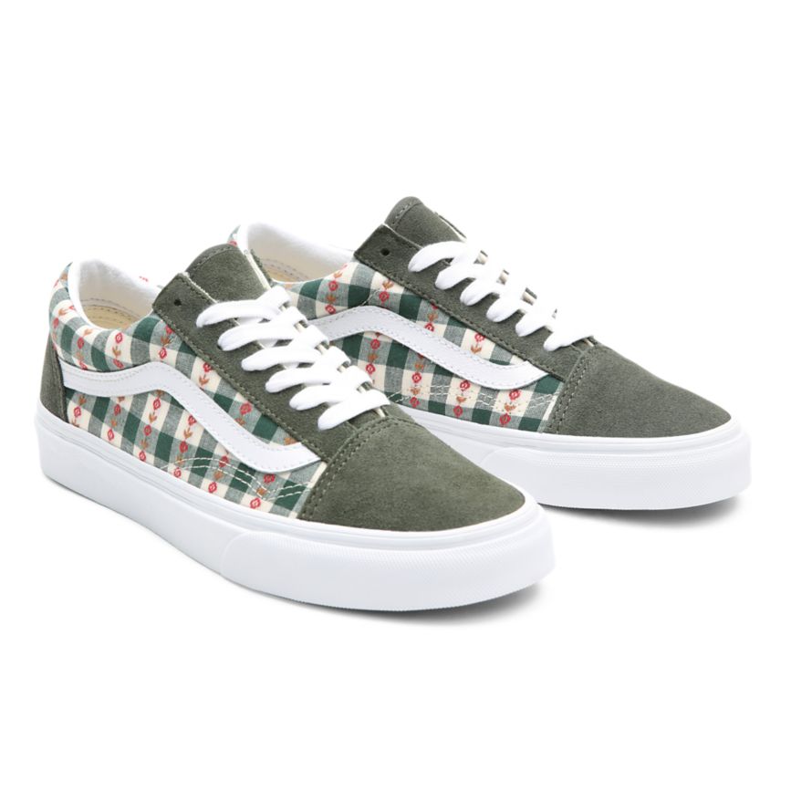 Vans Spring Daze Old Skool Topanky Zelene | VN499F4LZ40