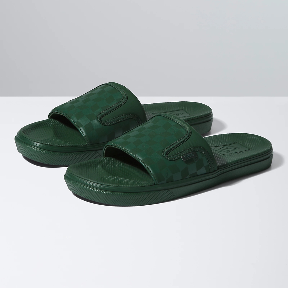 Vans UltraCush Slapky-On Tmavo Zelene | VN251G9IM52